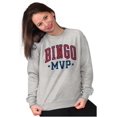 thumbnail image 3 of Funny Bingo Grandma Grandmother Gigi Unisex Plus Fleece Graphic Sweatshirt Brisco Brands 2X, 3 of 5