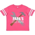 thumbnail image 3 of Inktastic Papa Little Helper Boys Toddler T-Shirt, 3 of 5
