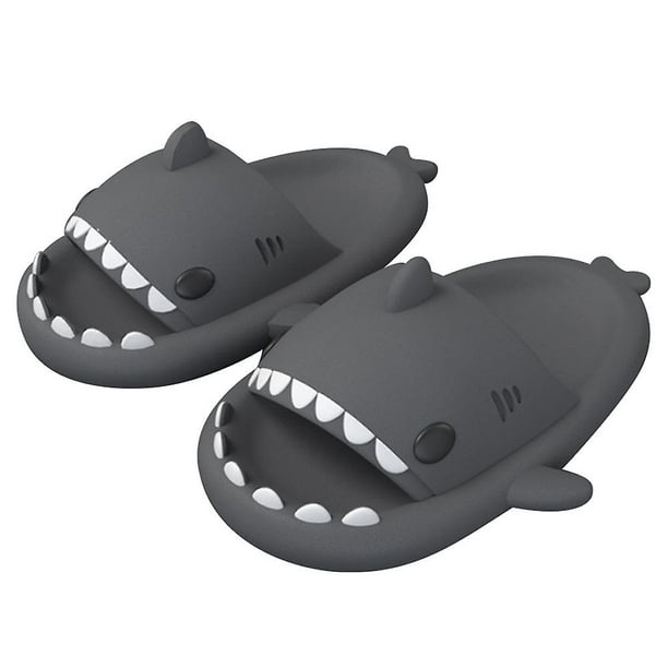 Shark SlippersCute Thick Sole Sharks Cloud Shark Slides Non Slip Slippers