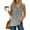 Gray, variant on Uaswgudfs Women's Summer V-Neck Tank Top with Decorative Graphic Detailing - Asymmetrical Hemline and Lightweight Breathable Fabric for Effortless Casual Style