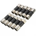 thumbnail image 4 of 10X RG6 F-Type Compression Snap Seal Plug Connector Sky Satellite Virgin Cable, 4 of 10