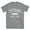 Graphite Heather, variant on Chittenango New York Classic Established Men's Cotton T-Shirt