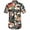 Black, variant on Mens Santa Claus Party Tropical Ugly Hawaiian Christmas Shirts
