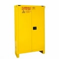 thumbnail image 2 of Durham 1045ML-50 16 Gauge Welded Flammable Manual Doors Safety Cabinet with Legs & 2 Shelves, Yellow - 45 gal, 2 of 2