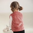 thumbnail image 4 of GYRATEDREAM Baby Boys Girls Fleece Vest Zip Up Cute Bear Jackets Fuzzy Fall Winter Warm Clothes Newborn Outwear for Toddler Infant 0-3Y, 4 of 8