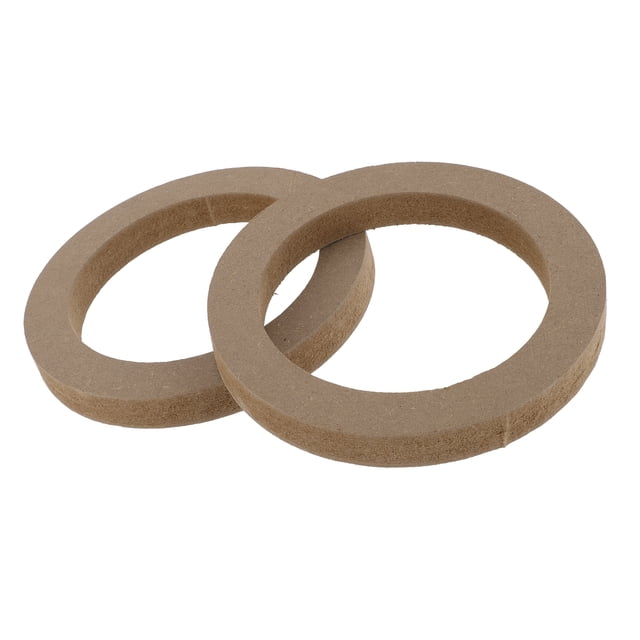 Anillo Espaciador de Altavoz Unique Bargains Adaptador Universal para Altavoces de 5" de Madera 2 Pcs