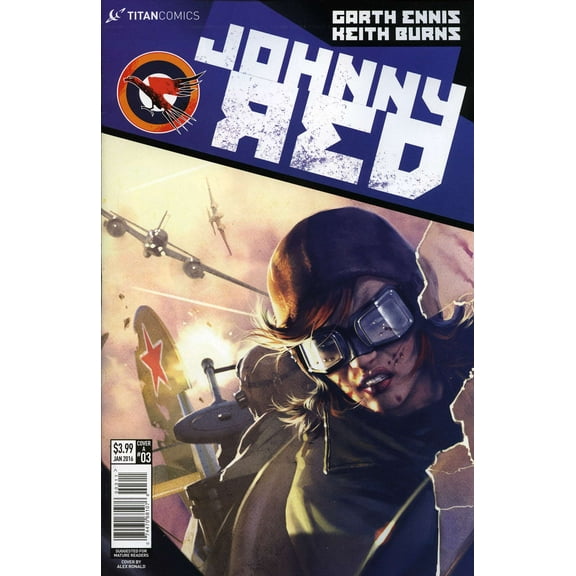 Johnny Red (2nd Series) #3A VF ; Titan Comic Book