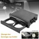 thumbnail image 5 of Coche Universal Cd Radio Pocket Drink Cup Holder Caja de almacenamiento Negro Afortunado Sencillez, 5 of 5