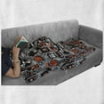 thumbnail image 6 of Hip Hop Soft Flannel Fleece Throw Blanket, Underground Street Art Clubbing Theme with Dancers and Jersey Pattern, Cozy Plush for Indoor and Outdoor Use, 50" x 60", Multicolor, by Ambesonne, 6 of 6
