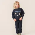 thumbnail image 4 of Conjunto de sudadera de algodón para bebés y niños de primavera y otoño, ropa para niños, jersey de dinosaurio y panda de dibujos animados para niñas, pantalones superiores con limón para niños, 4 of 5