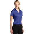 thumbnail image 4 of Sport-Tek Ladies Heather Contender Polo. - Small - Cobalt Heather, 4 of 4