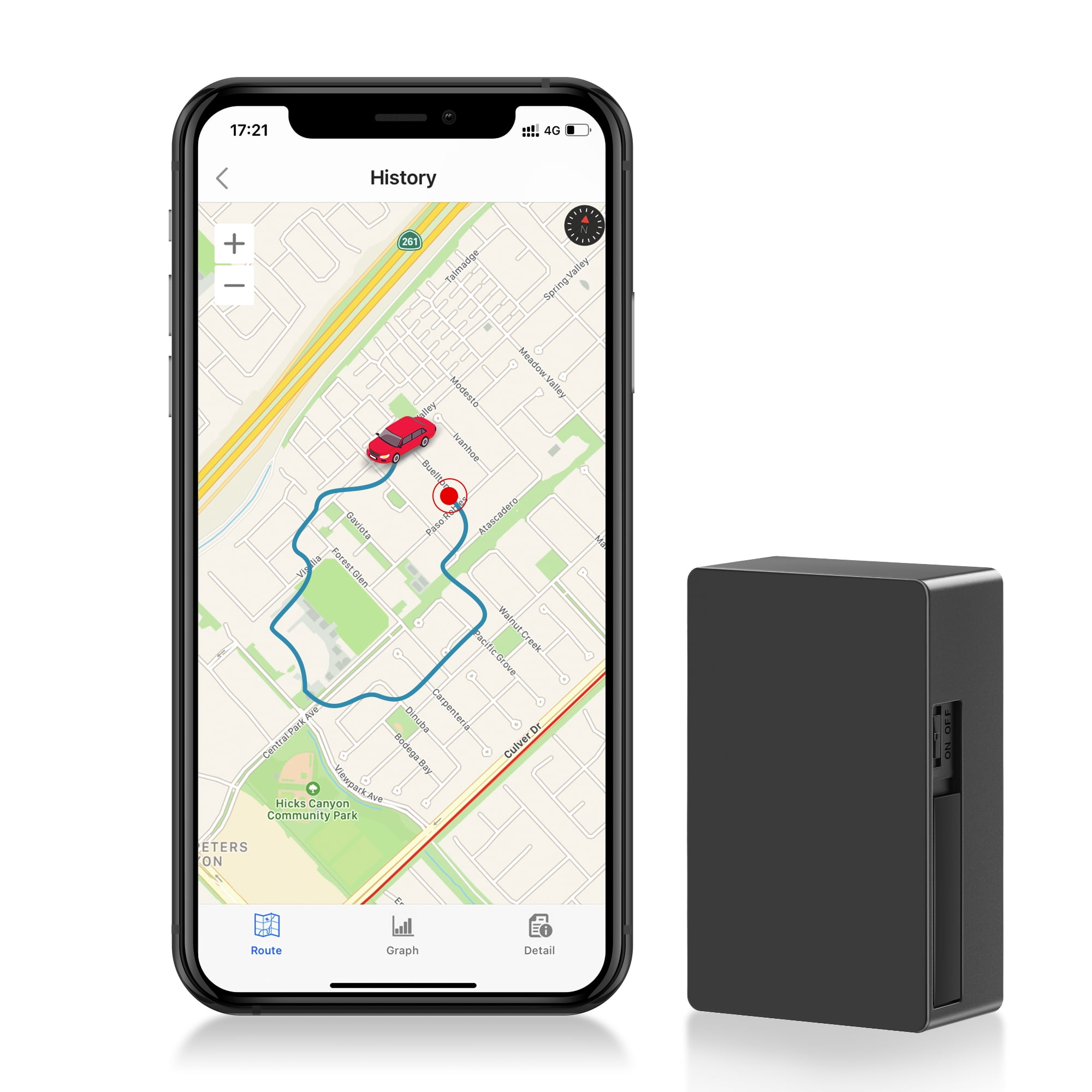 Topmøde At redigere fordampning GPS Tracker for Vehicles, ABLEGRID GPS Tracking Device with 1 Month Data  Plan Included 4G Real-time Small Hidden Magnetic GPS Locator for Car  Motorcycle Bike People - Walmart.com