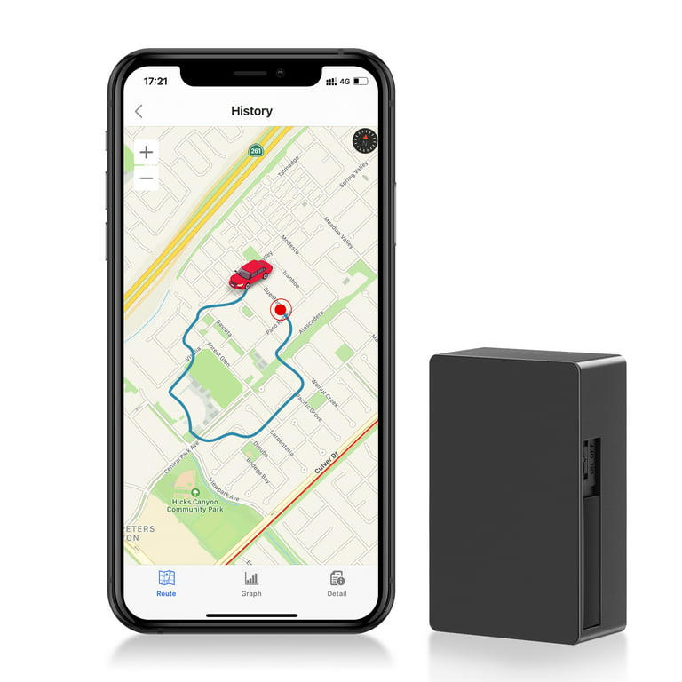 GPS Tracker for Vehicles, ABLEGRID GPS Tracking Device with 1 Month Data Plan Included 4G Real-time Small Hidden Magnetic GPS Locator Car Motorcycle Bike People - Walmart.com