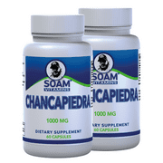 Chanca Piedra Fruit 2000 mg - Kidney Support Supplement - Bladder Control Supplements - Natural Supplement - Free Gluten - Free Wheat - 120 Capsules - SOAM