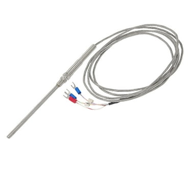 Unique Bargains PT100 Immersion Probe Temperature Sensor Thermocouple