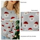 thumbnail image 4 of Mujeres navidad Santa Suéter de Punto de Punto, 4 of 7