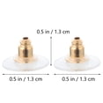 thumbnail image 2 of WHAMVOX 200Ud Accesorios Para Fabricación De Pendientes Base De Tapones Dorados Livianos Y Portátiles Para, 2 of 7