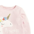 thumbnail image 2 of Cute Sweater for Girls Toddler Unicorn With Sequined Long Sleeve Crew Neck Pullover 2-7T, 2 of 7