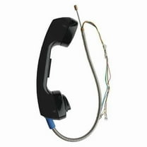 Hubbell Gai-Tronics Handset Kit,Black,Plastic 10117-001