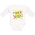 thumbnail image 3 of Inktastic I Love My Nonni Sun and Rainbow Letters Boys or Girls Long Sleeve Baby Bodysuit, 3 of 5