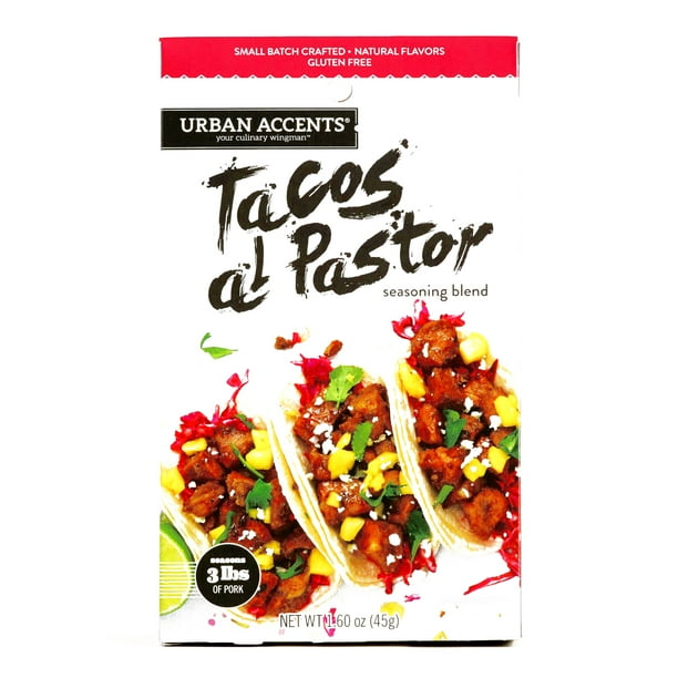 Urban Accents Al Pastor Taco Seasoning 2 oz each (6 Items Per Order
