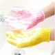 thumbnail image 5 of Fiudx Guantes de Baño, Guante Exfoliante para Ducha y Spa, Lufa Limpiadora para Masajes, Guante Resistente a La Exfoliación Corporal, Uso Doméstico, Diseño de Color Aleatorio, Apto para Todo Tipo de, 5 of 7