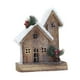 thumbnail image 5 of Estatuilla navideña de casa de nieve, casa de madera navideña en miniatura, ilumina casas de pueblo de vacaciones para decoración interior y exterior estilo A Macarena Casa de Navidad, 5 of 8