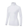 thumbnail image 2 of Women Soft Long sleeve Lightweight Turtleneck Top, 2 of 5
