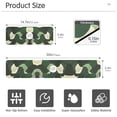 thumbnail image 3 of Yayeee Faucet Mat for Kitchen Sink 30" Diatomite Long Splash Guard Pad, Black Abstract, 2 Pack, 3 of 7