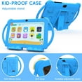 thumbnail image 2 of Kids Tablets 7 inch, Android 12 Tablet for Kids, 4GB RAM 32GB ROM, 512GB Expandable, with Parental Control, Google Certified Toddler Tablet, WiFi, Bluetooth, Dual Camera with Silicone Case, 2 of 6