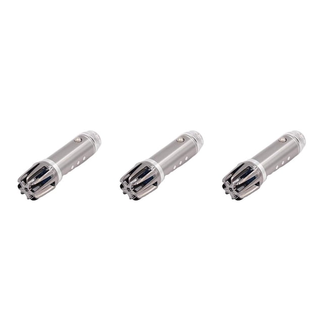 Scienceny Ambientador de coche Iones negativos 12V Auto Interior Reemplazable Eliminación de olores Limpieza Automóvil Refrescante Accesorio Gris gris 3piezas