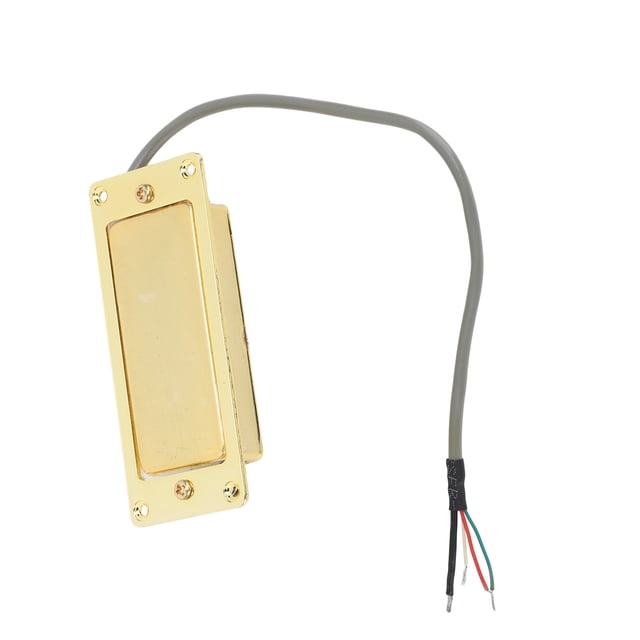 Pastilla Pastilla de guitarra eléctrica Mini 72 k Resistencia Pastilla de puente de guitarra de doble bobina para práctica de rendimiento ANGGREK Otros