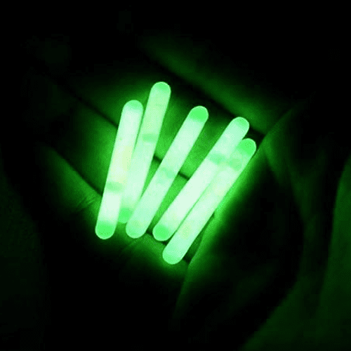 Blackett Mini Compact Emergency Glow Light Sticks, 1.5 inch, 100 Pack
