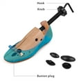 thumbnail image 5 of 2pcs Wooden Premium Professional 4-Way Shoe Support for Men's and Women's Shoes(Medium), 5 of 9
