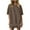 Coffee, variant on Kilaqueen Two Piece Sets for Women Crew Neck Short Sleeve Tops and Flowy Pleated Skirts Solid Color Beach Vacation Outfits Set