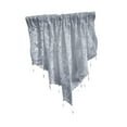 thumbnail image 5 of deevoka Beaded Window Valance Decor Swag Curtain Valance for Country Basement Window Gray, 5 of 9