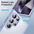 thumbnail image 5 of JETech Matte Case for Samsung Galaxy S24 Ultra 5G, Frosted Translucent Back Protective Slim Phone Cover, Anti-Fingerprints (Titanium Blue), 5 of 6