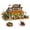 Grocery Store, variant on MOC Medieval Desert Wild Western Blacksmith Shop Grocery Store Building Blocks Set Tavern Hotel Toys For Birthday Holiday Gifts