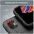 thumbnail image 3 of EGO TACTICAL Rugged Shield Brand Solid Color TPU Phone Case for Samsung SM-G736 Galaxy X Cover 6 Pro, Xcover Pro 2 5G - Solid Black, 3 of 4