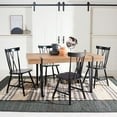 thumbnail image 6 of Safavieh Alyssa 35" Contemporary Dining Table, Natural/Black, 6 of 6