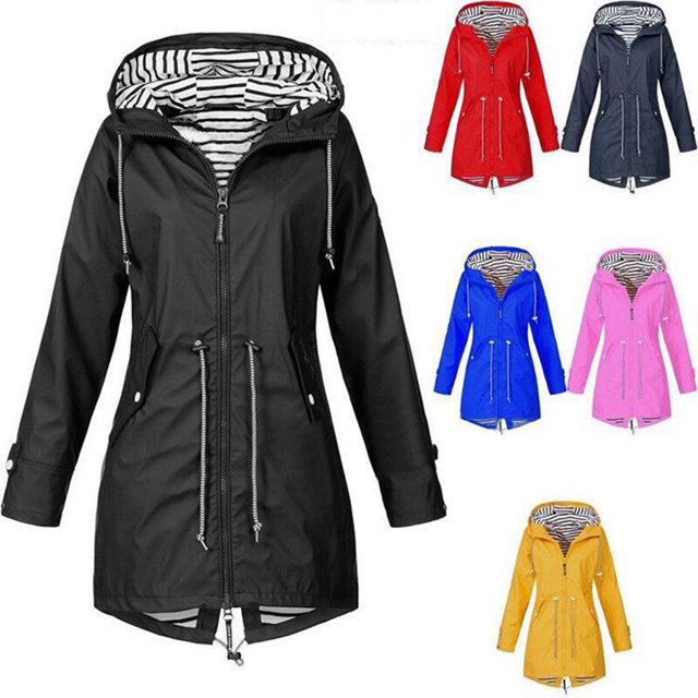 REDHOTYPE New Zipper Women's Jacket Three-In-One Outdoor Hooded Windproof And Rainproof Mountaineering Jacket