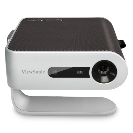 ViewSonic M1+ Portable Smart Wi-Fi Projector with Dual Harman Kardon Bluetooth Speakers HDMI USB Type C and Built-in Battery (M1PLUS)