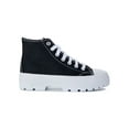 thumbnail image 2 of No Boundaries Women's High Top Canvas Lug Sneakers, 2 of 6