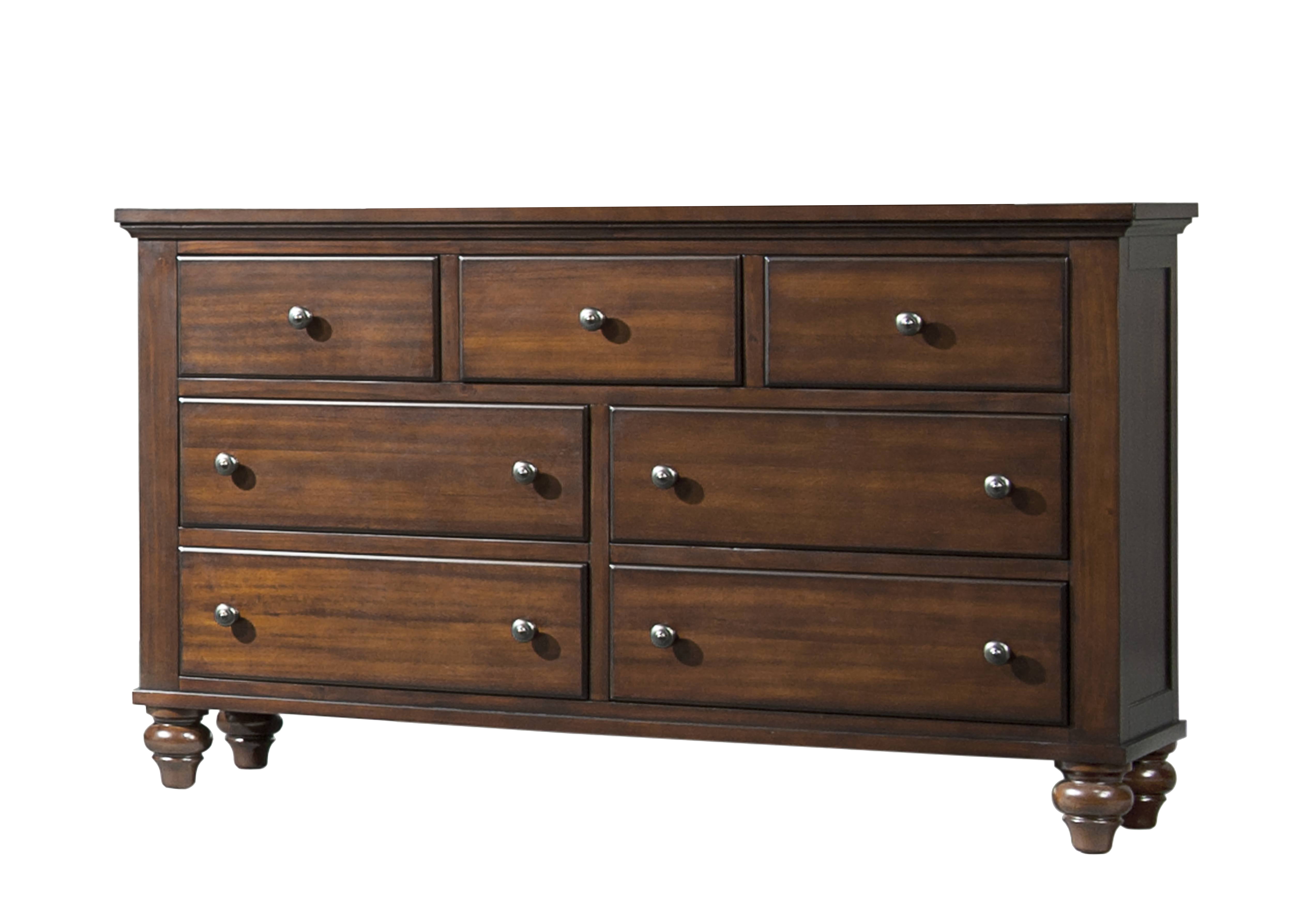 Picket House Furnishings Channing 7 Drawer Dresser In Cherry