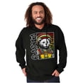 thumbnail image 5 of Rastafari Rebel Reggae Teddy Bear Hoodie Sweatshirt Women Men Brisco Brands S, 5 of 6