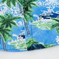 thumbnail image 5 of Hiijoy Toddler Boys Hawaii Beach Shirt Short Sleeve Button Down Shirt with Hat, Sizes 2-3Y, 5 of 5