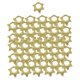 thumbnail image 2 of 50 colgantes con forma de corona para collares, bisutería y pendientes. dorado, 2 of 6