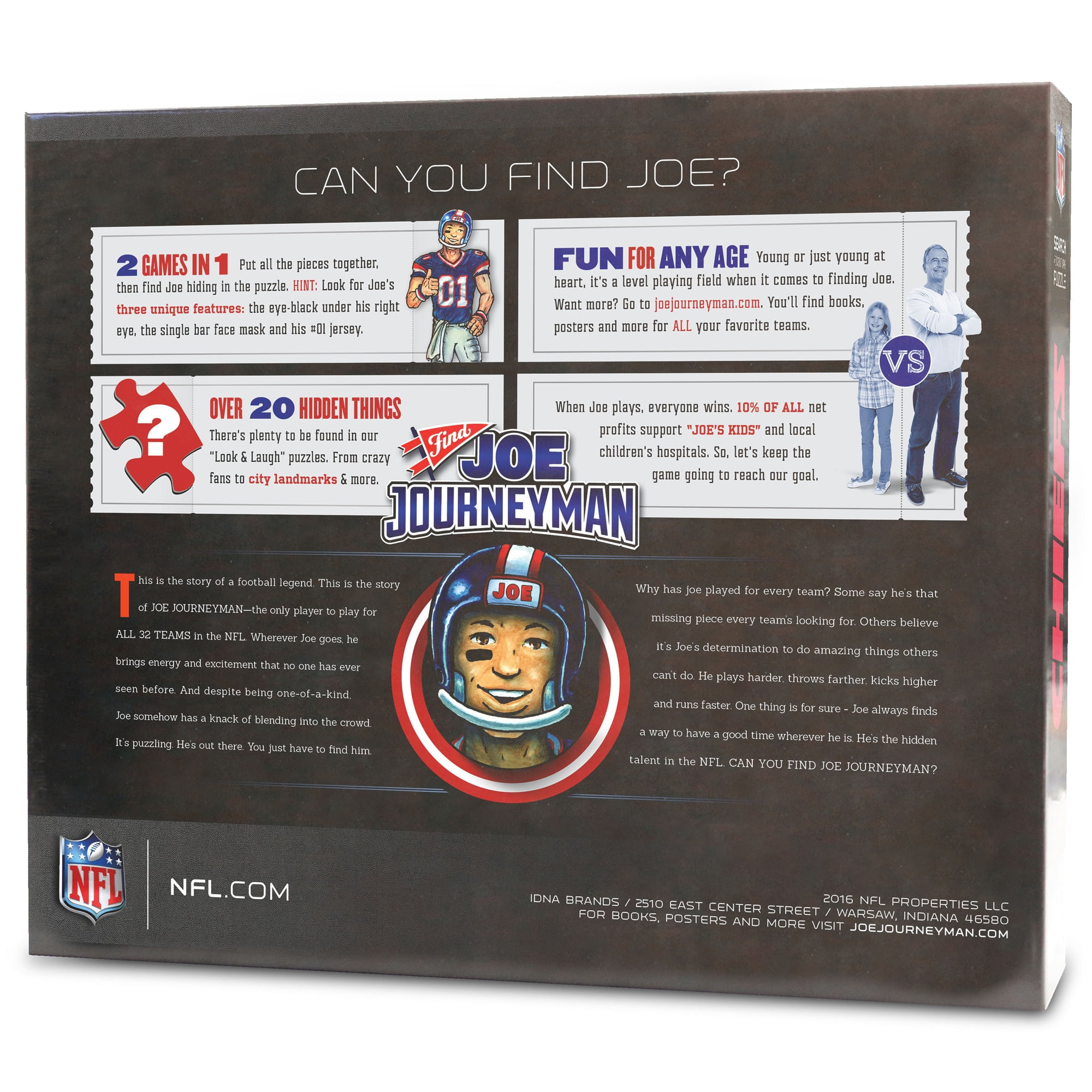 YouTheFan NFL Kansas City Chiefs Joe Journeyman Puzzle - 500 PC