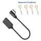 thumbnail image 4 of SAILING Cable adaptador Bluetooth Mmi Audio BRILLAR Auxiliar inalámbrico Negro, 4 of 5