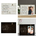 thumbnail image 2 of YIEMEEN Mothers Day Wooden Pictures Frame Photo Frame Stand Included, Gift from Kids to Parent Birthday Gift, 2 of 18